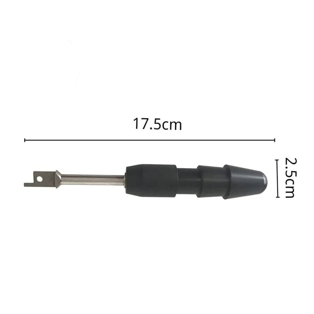 ハッピー岡田　様　修理専用 革包丁 36mm (青棒付き)｜製品紹介｜レザー工具、レザークラフト